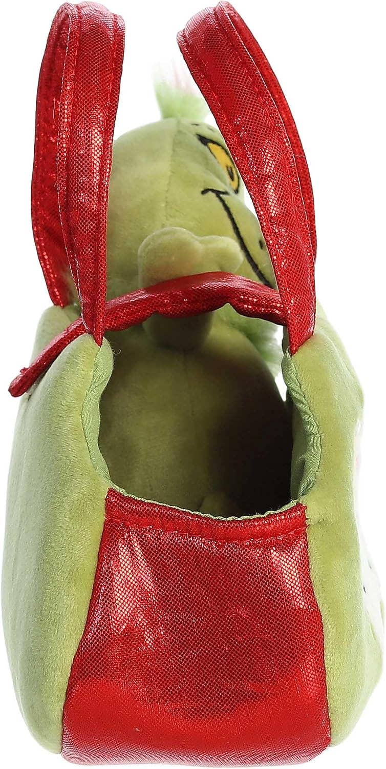 8" Plush Feeling Grinchy Plush Purse