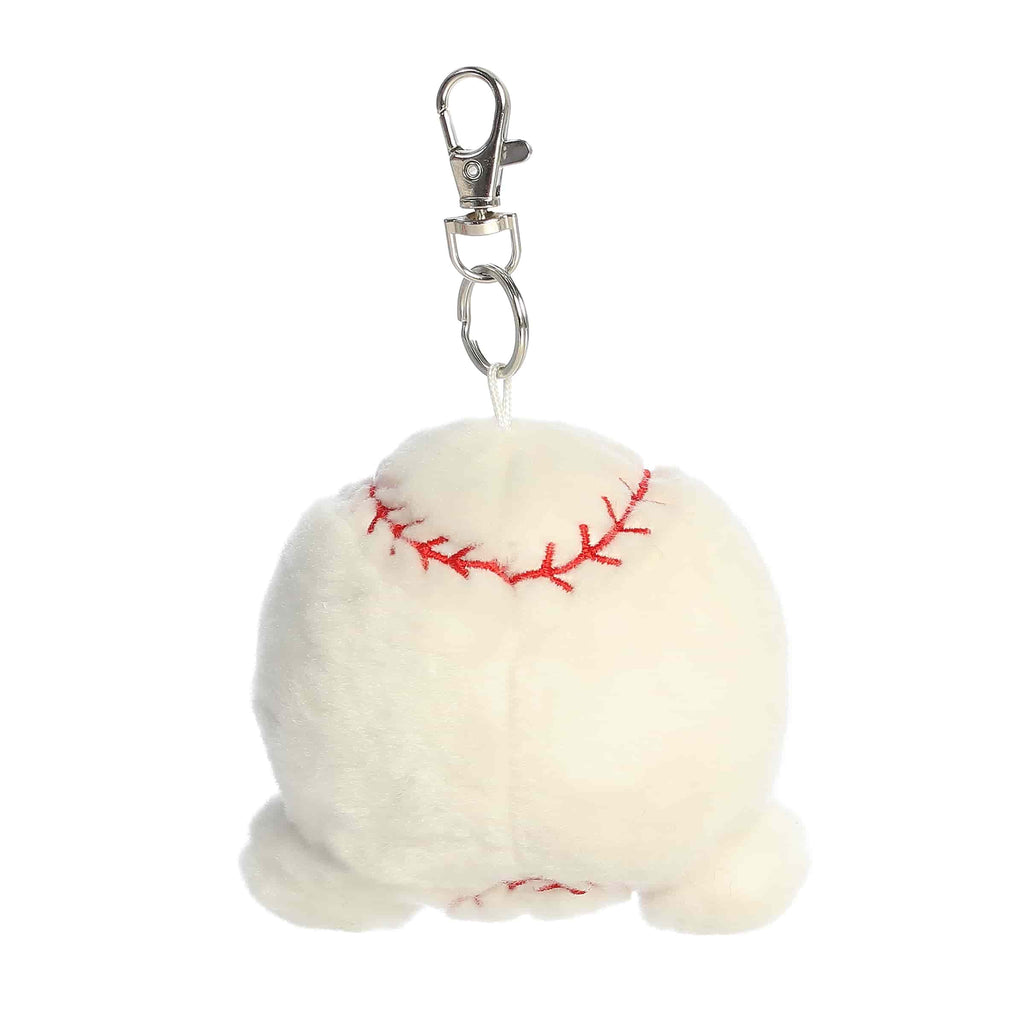 4" Plush Slugger Baseball Palm Pals Clip-On