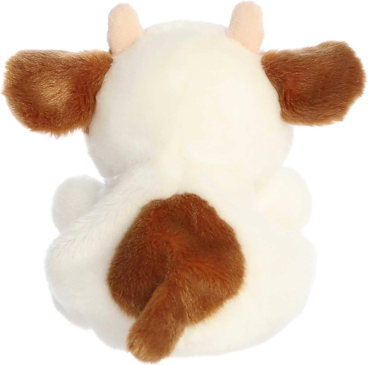 5" Plush Caroline Brown Cow Palm Pal