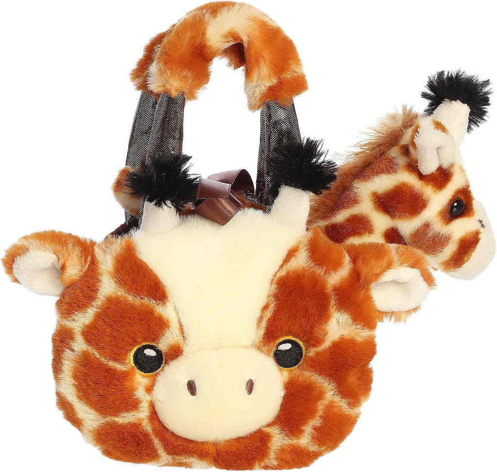 8" Plush Fuzzy Face Giraffe Fancy Pals