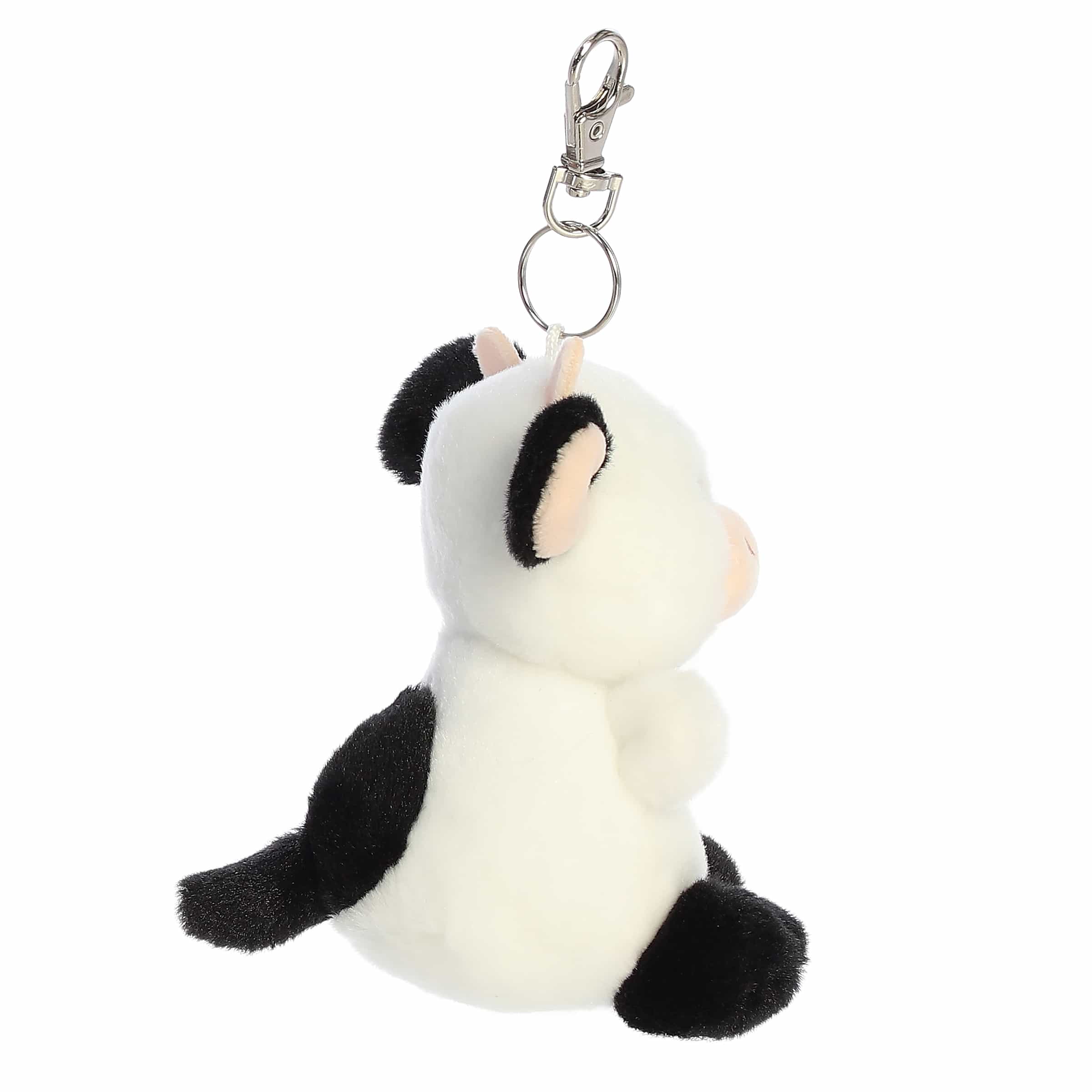 4" Plush Sweetie Cow Palm Pals Clip-On