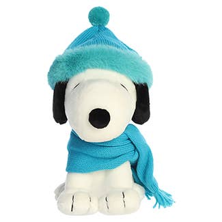 9" Plush Winter Scarf Snoopy