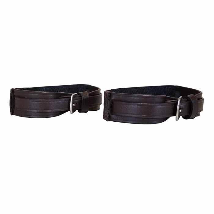 Quick Jod Garter Straps Hook & Loop - Blk, Lg