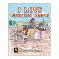 I Love Western Riding Lessons Coloring Book