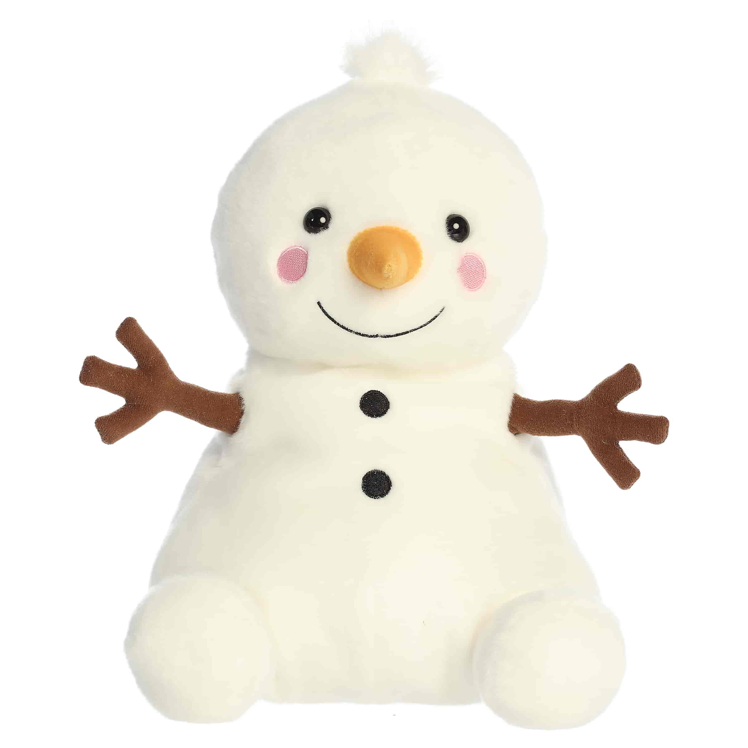 13" Plush Twig Snowman Party-Sized Palm Pals