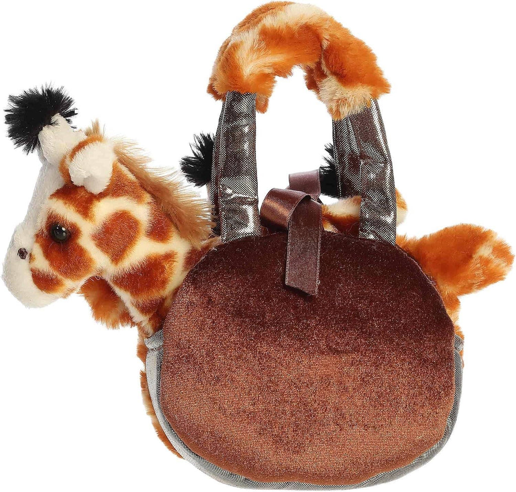 8" Plush Fuzzy Face Giraffe Fancy Pals