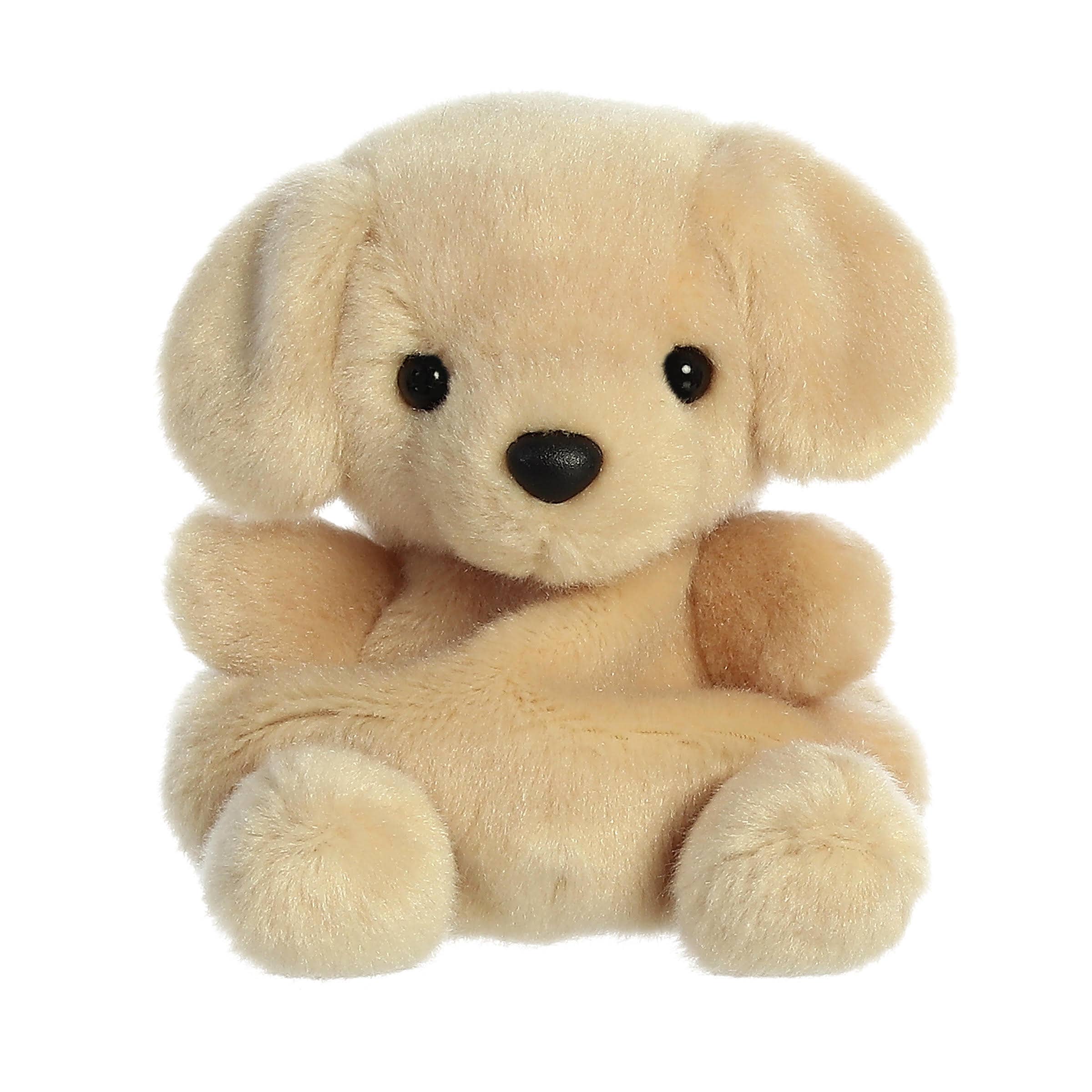 5" Plush Sunny Yellow Labrador Palm Pal