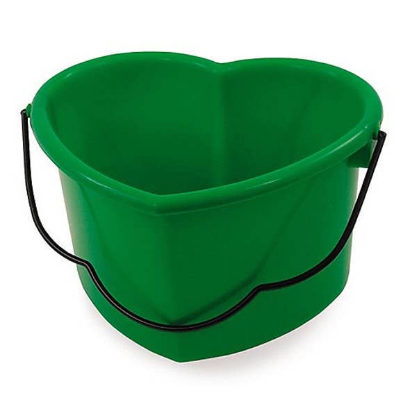 Heart Pail, Blue 6 Qt