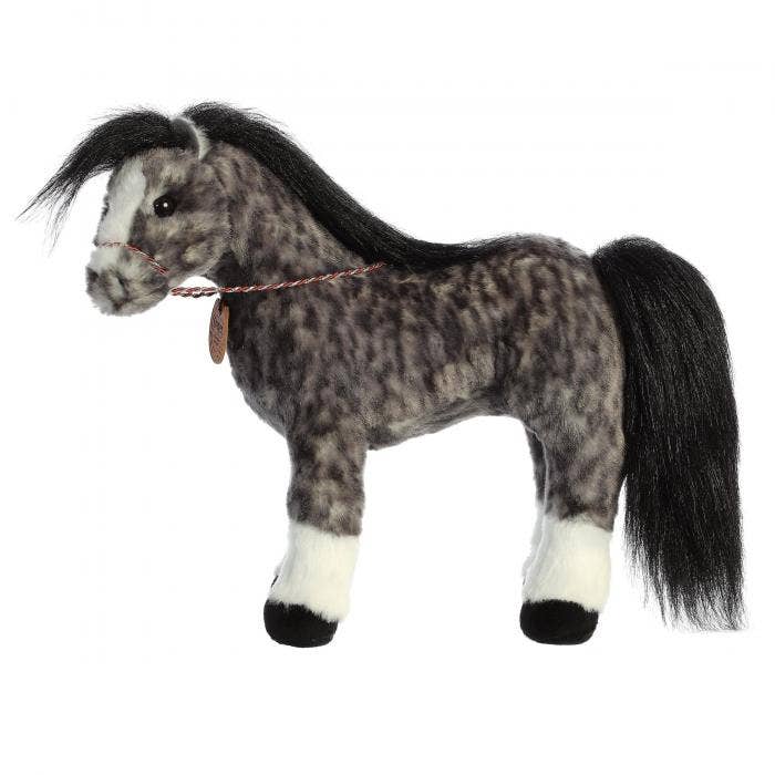 13" Plush Breyer Showstoppers Horse, Andalusian