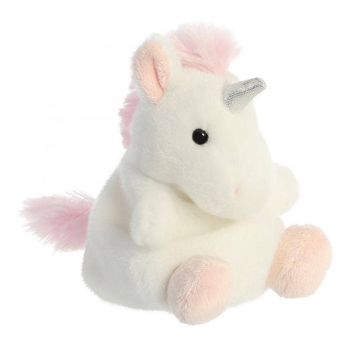 5" Plush Sassy Unicorn Palm Pal